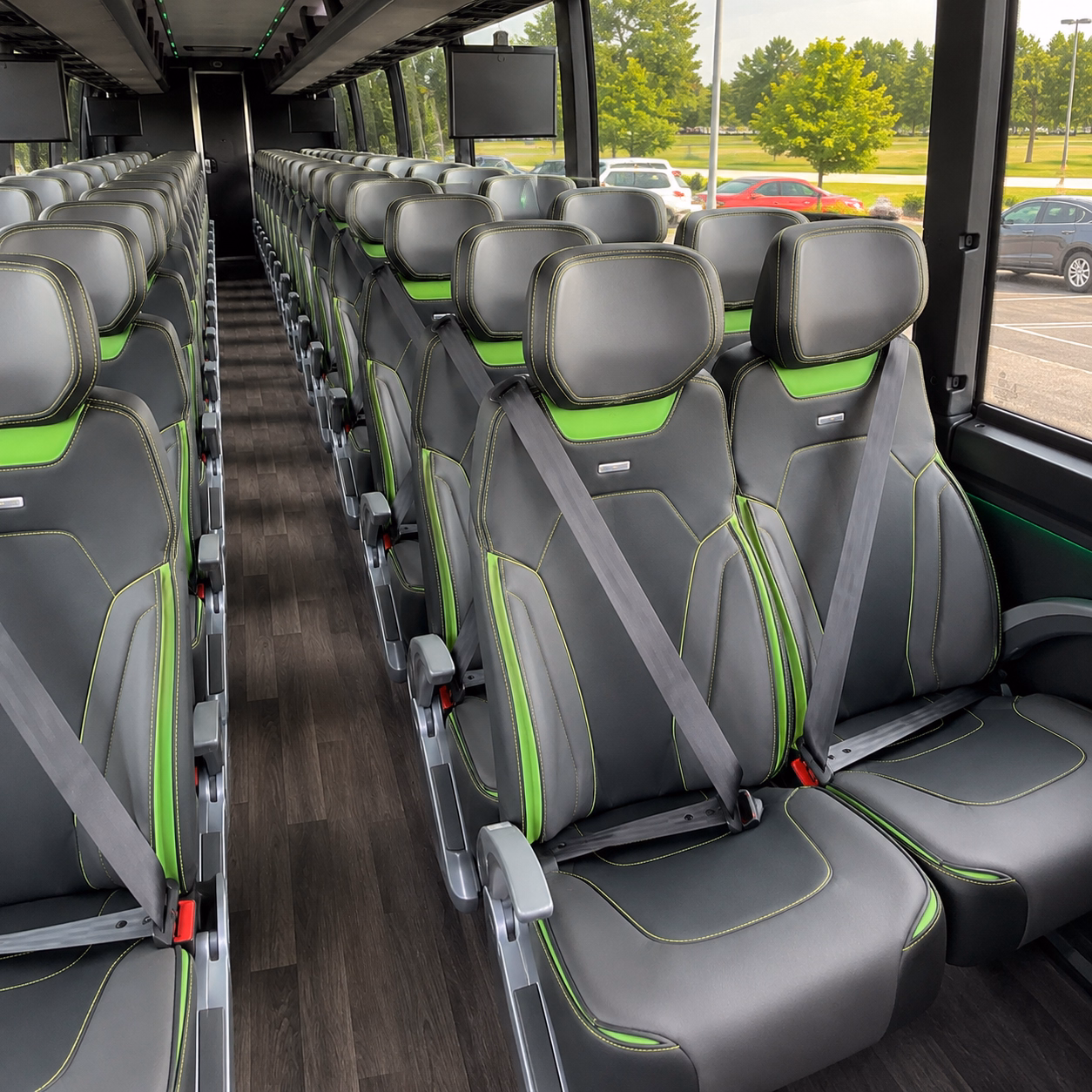 warwick school event transportation onboard seating